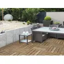 Садовая плитка Lavrussia Лиственница 500 x 500 мм 18 шт