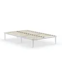 Кровать Квадрат Мир 120x200 см металл цвет белый