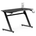 Компьютерный стол Woodville Master 2 120x75x60 см ЛДСП цвет черный