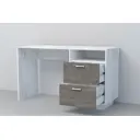 Компьютерный стол Диал ST3PDBETONKAMENTEMN 53x130x53 см ЛДСП цвет бетон/темный камень