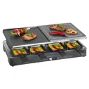 Раклетница Clatronic Rg 3518 schwarz 8 pfaennch 1400 Вт цвет черный