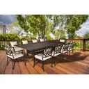 Садовая мебель для обеда Xiatuyou RDT-054.6/RCC-054 алюминий бежевый 11 предметов