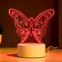 Ночник светодиодный с выключателем Risalux 3590500 Бабочка