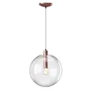 Светильник подвесной Milosh tendence 0869pla-1pg 1 лампы 3 м² цвет розовый