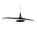 Светильник подвесной светодиодный Milosh tendence Milosh tendence 0827pl-80bk 4 м² теплый белый (желтый) свет цвет черный
