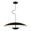 Светильник подвесной светодиодный St luce Armonico sl6502.413.01 14 м² теплый белый (желтый) свет цвет черный