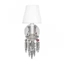 Настенный светильник Loft it 10210_1w white цвет хром