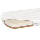 Матрас Ellipse для кроватки 71x125x9 см, беспружинный, детский
