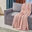 Плед Agata 150x200 см жаккард цвет бежевый