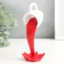 Сувенир "Белая чашка томатный сок - брызги" 15x5.5x8 см