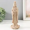 Сувенир "Гуаньинь" песочный 8.3x8.5x22 см