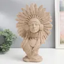 Сувенир "Дочь вождя" песочный 8x20x31 см