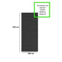 Фасад универсальный для кухонного шкафа Storys 30x92x1.8 см МДФ цвет черный