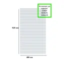 Фасад универсальный для кухонного шкафа Storys 40x92x1.8 см МДФ цвет белый