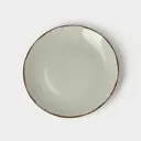 Блюдо сервировочное Kutahya Porselen Pearl 28x3x28 см фарфор цвет зеленый