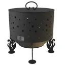 Костровая чаша Fire-House Звезды d 50 см с плоской крышкой 50x49 см