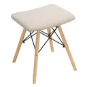 Табурет Woodville 39x45x41 см металл цвет бежевый