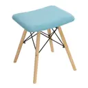 Табурет Woodville 39x45x41 см металл цвет голубой