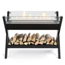 Биокамин напольный Firelight BFP/F-45 X черный