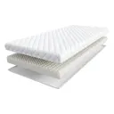 Матрас Askona Викинг Агвид 140x200x9 см беспружинный, двуспальный