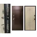 Входная дверь Аргус Термокомпозит правый 205х86см цвет ларче светлый