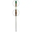 Опора для растений сталь ПВХ 150см x 8мм толщина стали 0.25 мм 5 шт