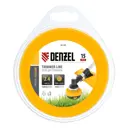 Леска для триммера Denzel круглая 2.4 мм х 15 м блистер Fle x Cord