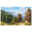 Постер Русская коллекция "Солнечный день над Волгой" 64x104 см