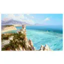 Постер Русская коллекция "Ласточкино гнездо" 64x104 см МА-р1