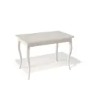 Кухонный стол прямоугольный Kenner С 110-150x76x70 см ЛДСП цвет кремовый