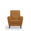 Кресло Либерти Lamb 75x90x70 см искусственный мех цвет медный