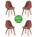 Кухонный стул Tetchair CINDY SOFT (mod. C1021F1) 81x45x53 см ткань цвет натуральный 15208