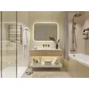 Керамическая плитка Azori 19 509471101 20.1x50.5см 1.52 м² цвет кремовый, цена за упаковку