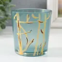 Подсвечник стеклянный Evis "Волшебный лес" 8.5x7.5 см 250 мл