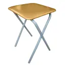 Табурет Laksi 30x45x30 см металл цвет бежевый