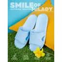 Пантолеты пляжные Smile of Milady Голубой 35 размер