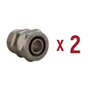 Муфта комбинированная Aqualink 3/4"x20 мм НР латунь k18322
