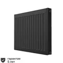 Радиатор панельный Ростерм 22 500x1200 боковое подключение сталь черный