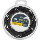 Термоусадочная трубка IEK нг-LS 5/2.5 мм 2 м цвет черный