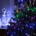 Электрогирлянда комнатная Luazon lighting 5206140 роса 1.5 м 125 ламп прозрачный 1 режим работы