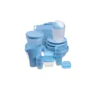 Набор посуды 51 предмет Sparkplast полипропилен цвет голубой