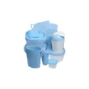 Набор посуды 37 предметов Sparkplast полипропилен цвет голубой