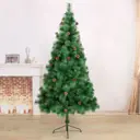 Ель новогодняя искусственная Зимнее волшебство 701410 Шишки 210 см