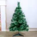 Ель новогодняя искусственная Зимнее волшебство 701355 Серебро 90 см