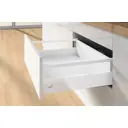Комплект фурнитуры ящика Hettich InnoTech Atira Quadro 25 с доводчиком Silent System частичное выдвижение 470X144 мм с релингом белый