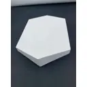 3D панель гипсовая Quadrum белая 15x23.7 см 10 шт.
