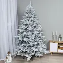 Ель новогодняя искусственная Max christmas Лесная фея заснеженная 210 см