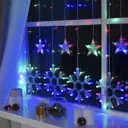 Электрогирлянда комнатная Luazon lighting бахрома 2.4x2.4 м 150 ламп разноцветный 8 режимов работы