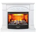 Каминокомплект Realflame Cristina 25.5 WT с очагом Firestar 25.5 750Вт пастельно-белый