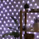 Электрогирлянда комнатная Luazon lighting 1585745 сеть 1.6x1.6 м 144 ламп холодный белый (голубой) 8 режимов работы
